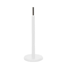 Display Geek Female Dressmakers Dummy Mannequin Brown Flower on Black Torso with Whitewood Round Base Stand